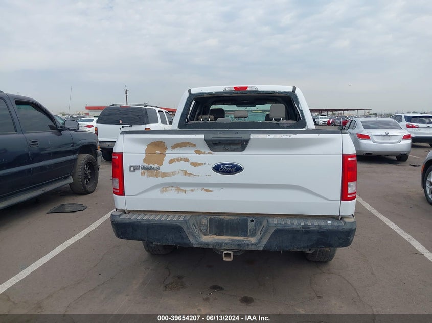 VIN 1FTEW1CF2HKD70067 2017 FORD F-150 SUPERCREW