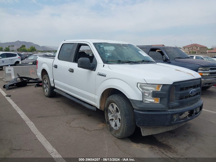 VIN 1FTEW1CF2HKD70067 2017 FORD F-150 SUPERCREW