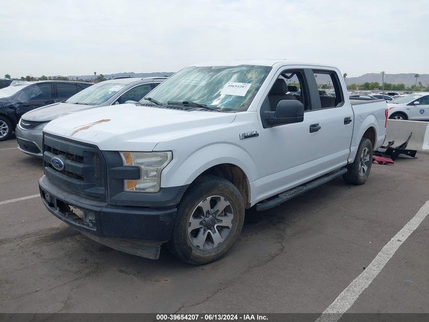 VIN 1FTEW1CF2HKD70067 2017 FORD F-150 SUPERCREW