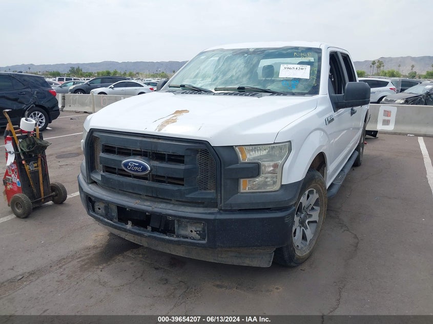 VIN 1FTEW1CF2HKD70067 2017 FORD F-150 SUPERCREW