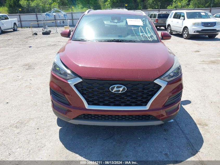 2019 Hyundai Tucson Sel VIN: KM8J33ALXKU983296 Lot: 39654211