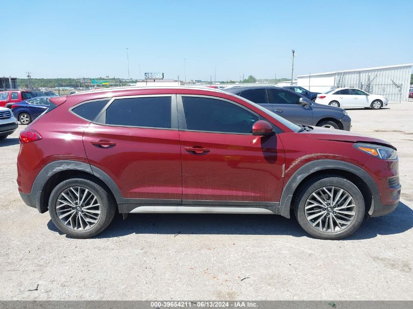 2019 Hyundai Tucson Sel VIN: KM8J33ALXKU983296 Lot: 39654211