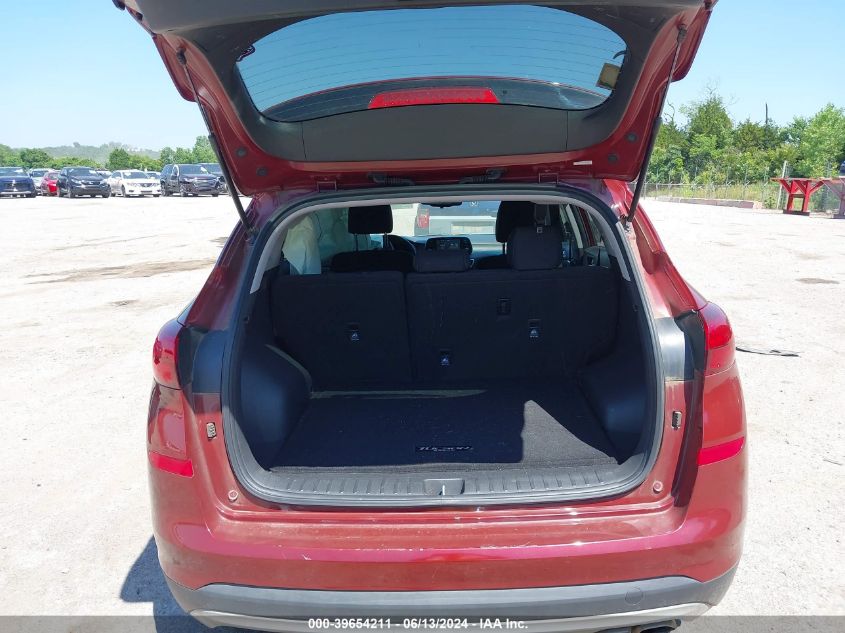 2019 Hyundai Tucson Sel VIN: KM8J33ALXKU983296 Lot: 39654211