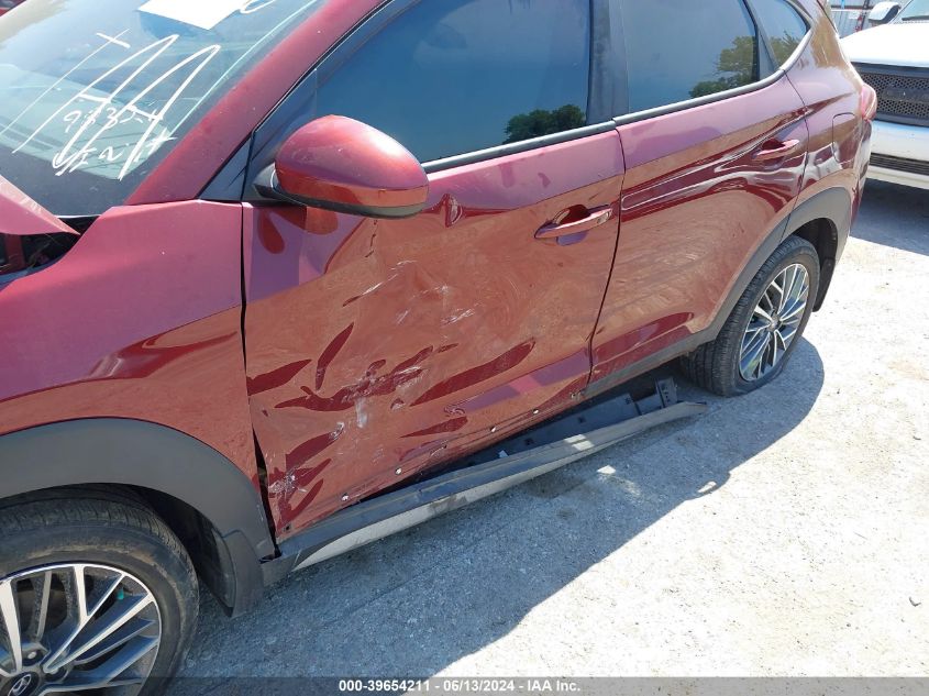 2019 Hyundai Tucson Sel VIN: KM8J33ALXKU983296 Lot: 39654211