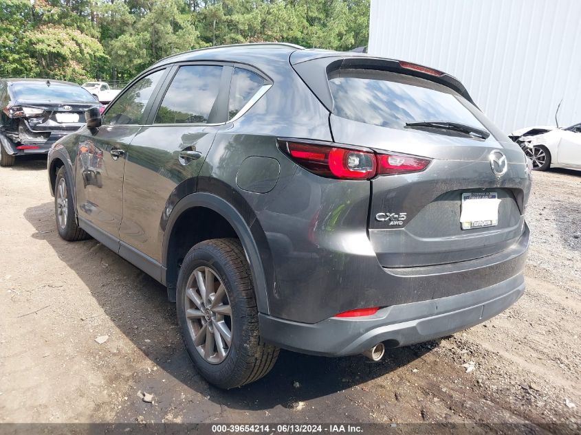 2022 Mazda Cx-5 Preferred VIN: JM3KFBCM0N1592543 Lot: 39654214