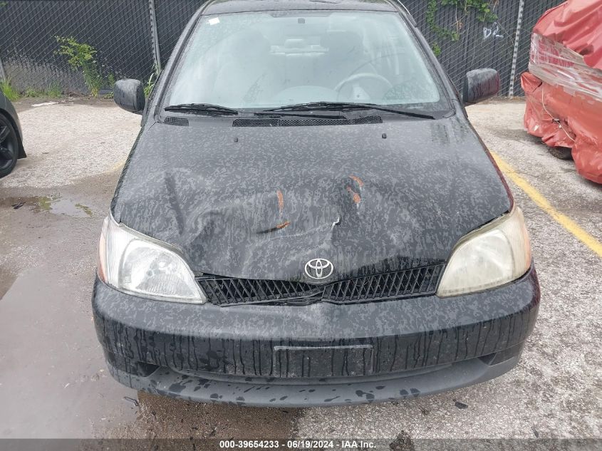 2000 Toyota Echo VIN: JTDBT1238Y0074386 Lot: 39654233