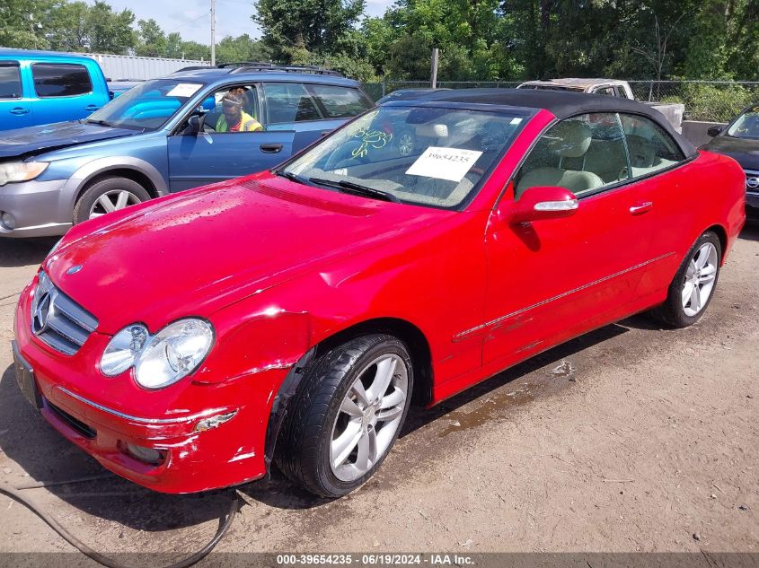 2008 Mercedes-Benz Clk 350 VIN: WDBTK56F78T090224 Lot: 39654235