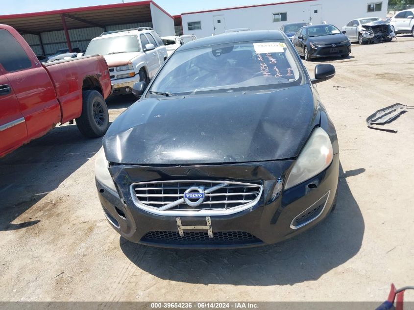 2013 Volvo S60 T5/T5 Platinum/T5 Premier/T5 Premier Plus VIN: YV1612FH5D2188423 Lot: 39654236