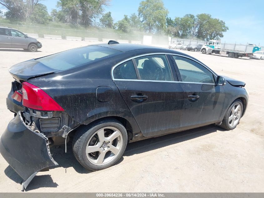 2013 Volvo S60 T5/T5 Platinum/T5 Premier/T5 Premier Plus VIN: YV1612FH5D2188423 Lot: 39654236