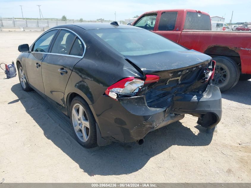 2013 Volvo S60 T5/T5 Platinum/T5 Premier/T5 Premier Plus VIN: YV1612FH5D2188423 Lot: 39654236