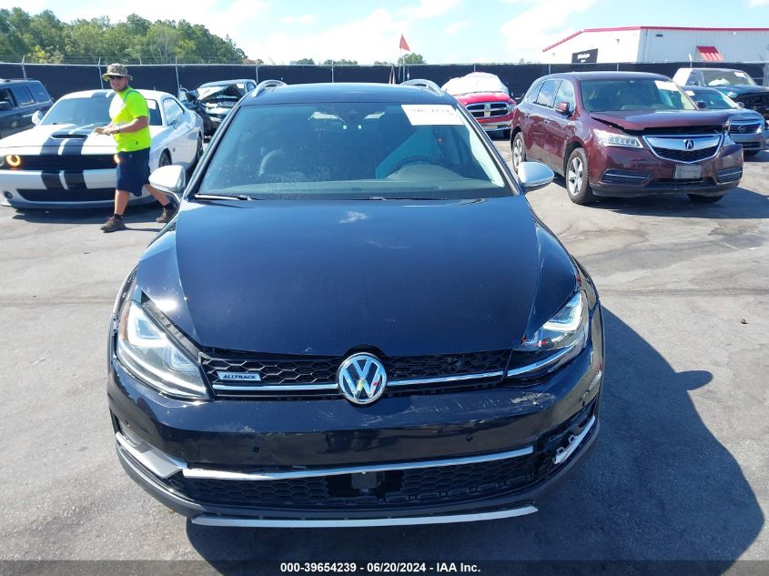 2017 Volkswagen Golf Alltrack Tsi Sel VIN: 3VWH17AU4HM506642 Lot: 39654239