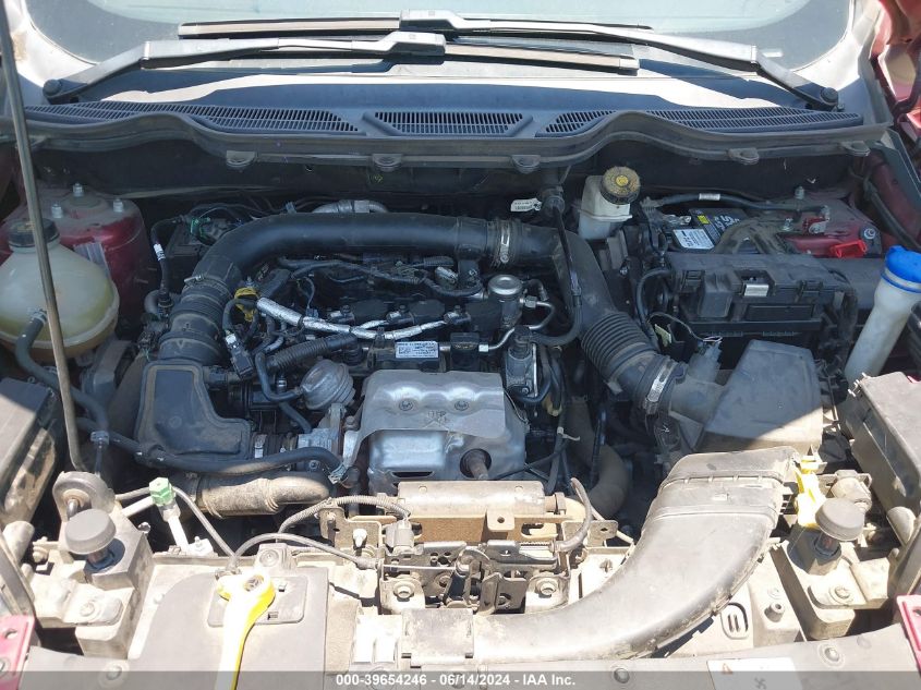 2018 Ford Ecosport Se VIN: MAJ3P1TE8JC161174 Lot: 39654246