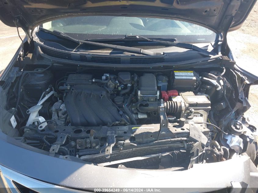 2016 Nissan Versa 1.6 S VIN: 3N1CN7AP9GL842645 Lot: 39654249