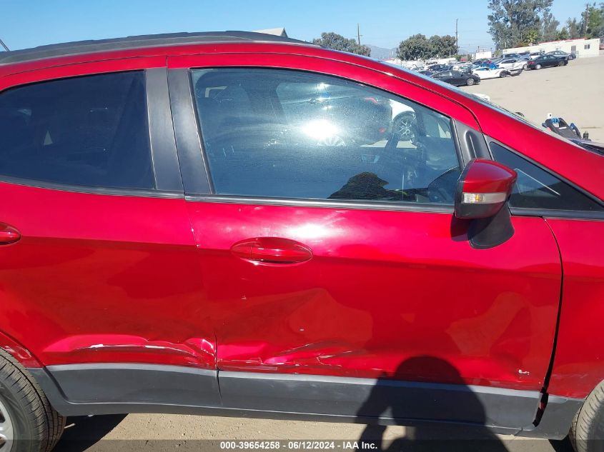 2019 Ford Ecosport Se VIN: MAJ3S2GE2KC270360 Lot: 39654258