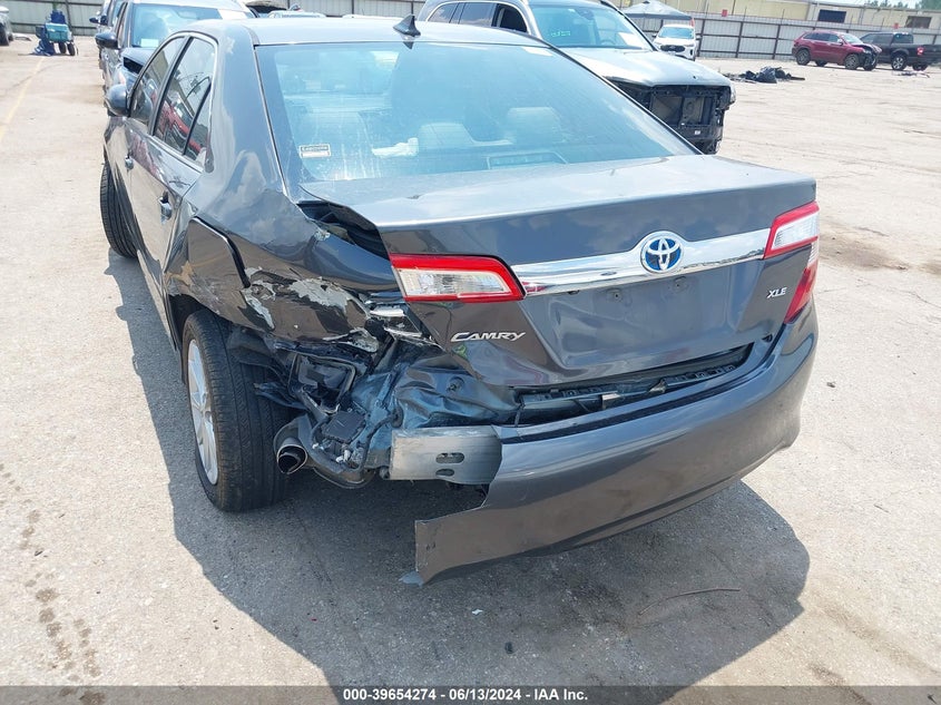 2012 Toyota Camry Xle V6 VIN: 4T1BK1FKXCU506400 Lot: 39654274