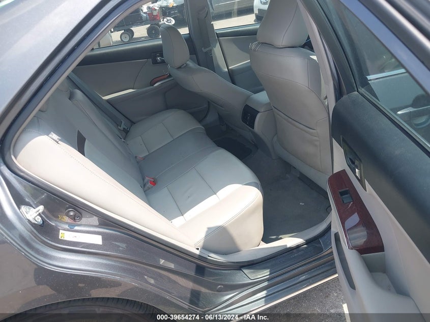 2012 Toyota Camry Xle V6 VIN: 4T1BK1FKXCU506400 Lot: 39654274