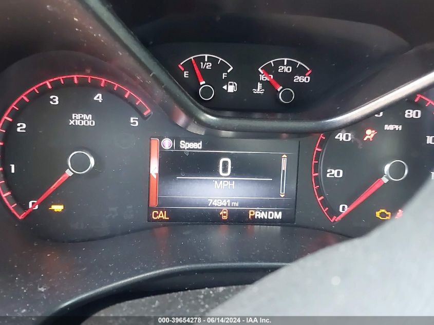 2016 GMC Canyon Slt VIN: 1GTG5DE13G1340269 Lot: 39654278