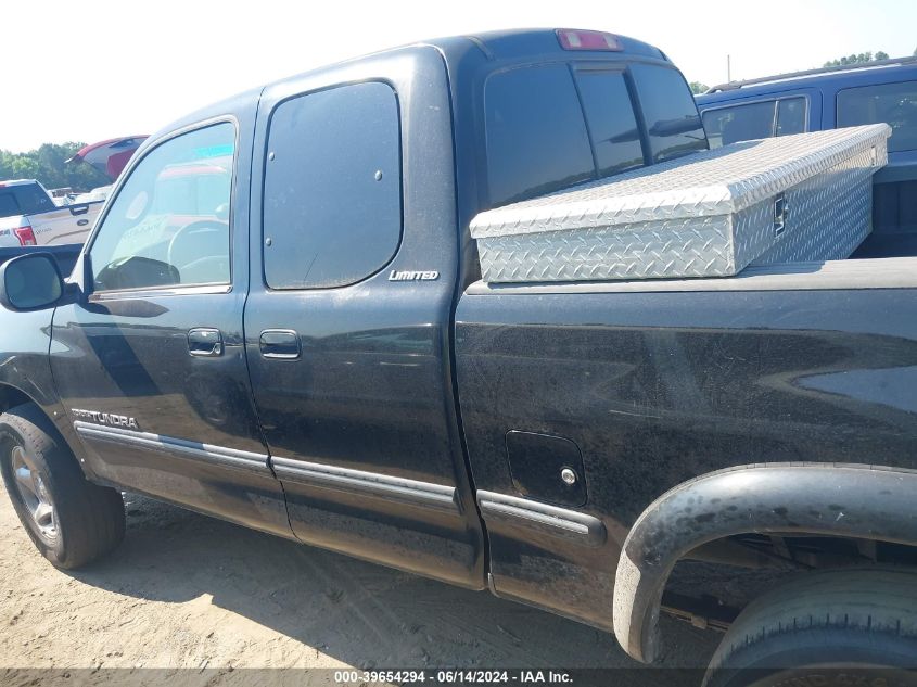 2002 Toyota Tundra Ltd V8 VIN: 5TBRT38112S243029 Lot: 39654294