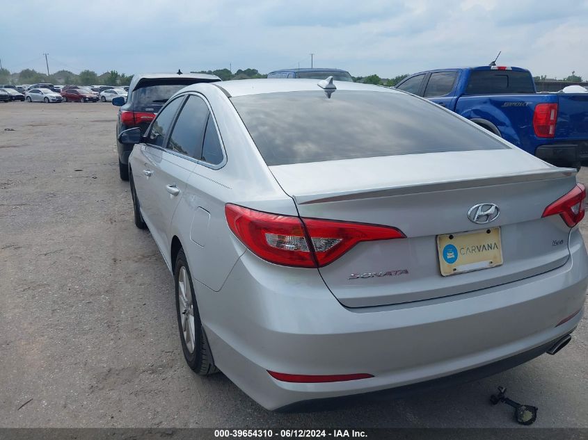 2015 Hyundai Sonata Eco VIN: 5NPE24AAXFH250260 Lot: 39654310