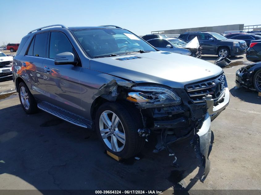 2014 Mercedes-Benz Ml 350 4Matic VIN: 4JGDA5HB8EA314476 Lot: 39654324