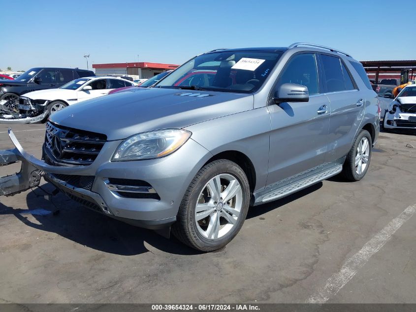 2014 Mercedes-Benz Ml 350 4Matic VIN: 4JGDA5HB8EA314476 Lot: 39654324