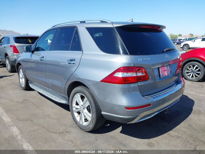 2014 Mercedes-Benz Ml 350 4Matic VIN: 4JGDA5HB8EA314476 Lot: 39654324