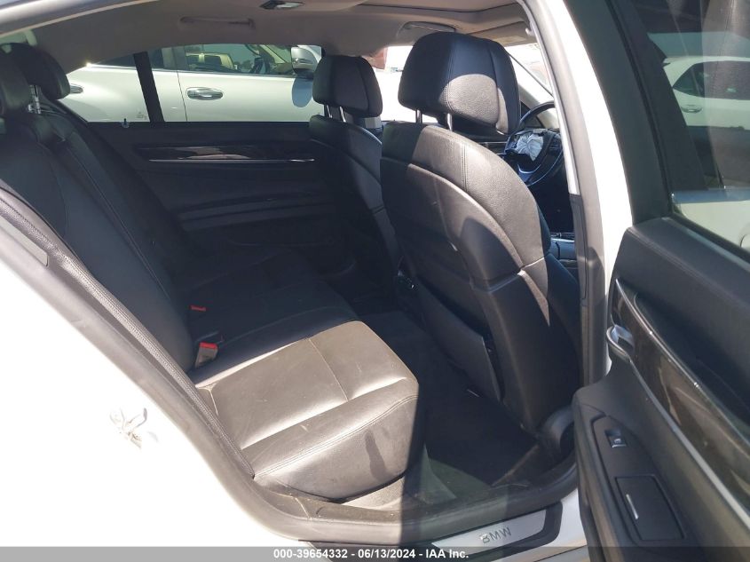 2012 BMW 740I VIN: WBAKA4C53CDY99709 Lot: 39654332