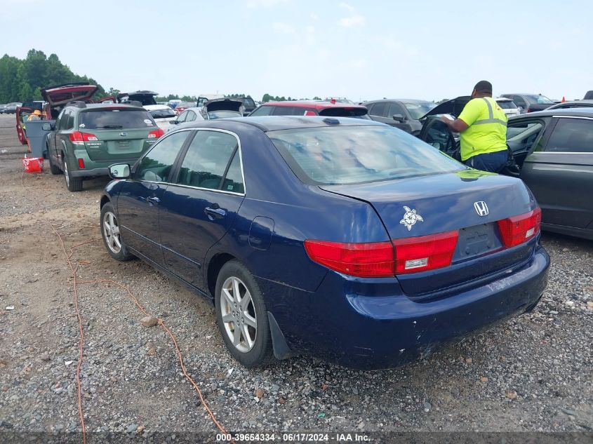 2005 Honda Accord 2.4 Ex VIN: 1HGCM56835A003330 Lot: 39654334