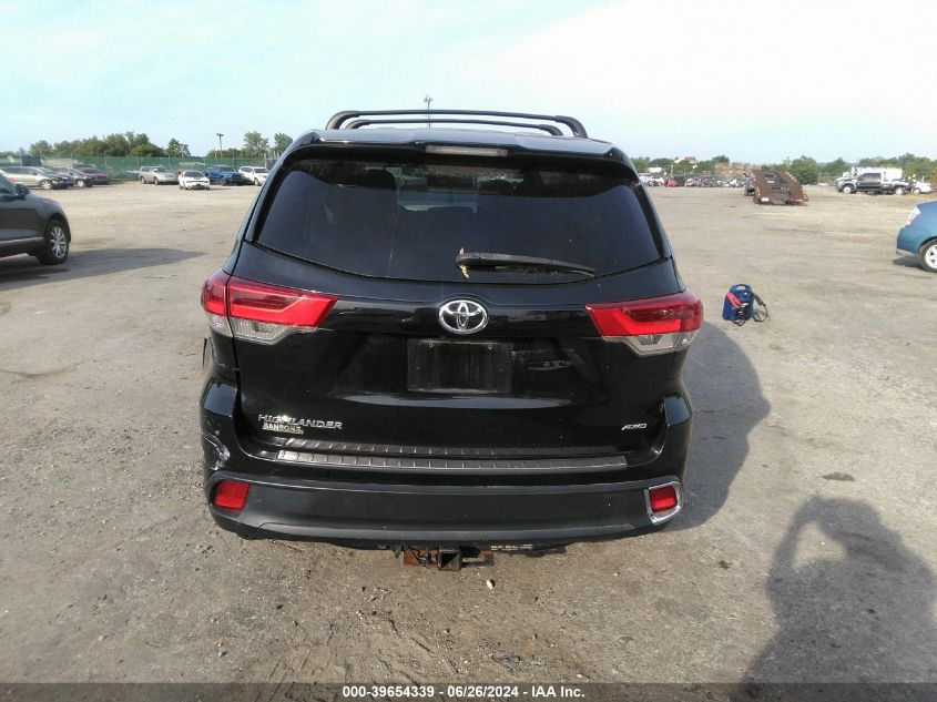 2017 Toyota Highlander Le/Le Plus VIN: 5TDBZRFH3HS463341 Lot: 39654339