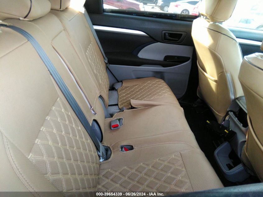 2017 Toyota Highlander Le/Le Plus VIN: 5TDBZRFH3HS463341 Lot: 39654339