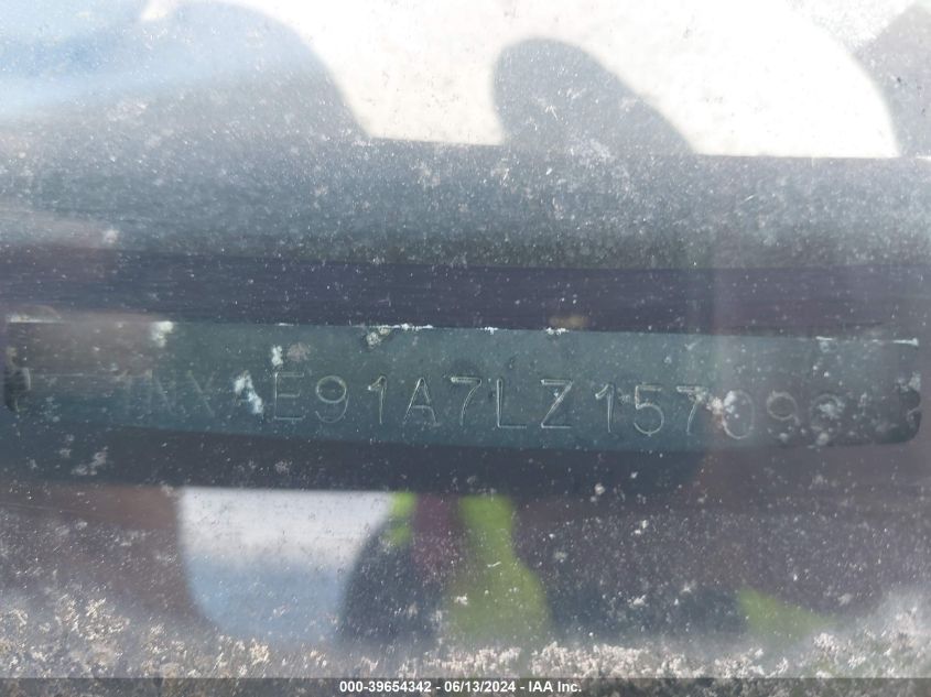 1990 Toyota Corolla VIN: 1NXAE91A7LZ157096 Lot: 39654342