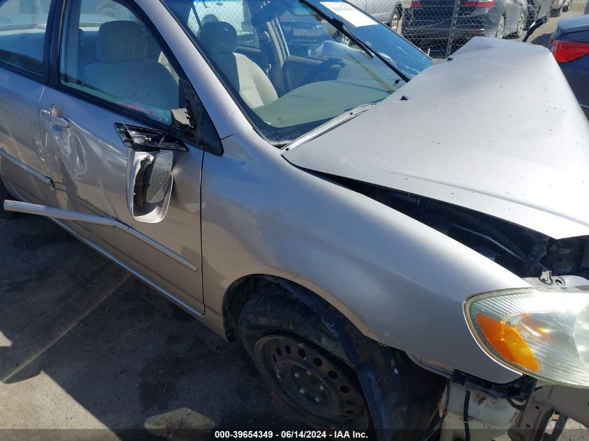 2003 Toyota Corolla Le VIN: 1NXBR32E63Z126946 Lot: 39654349