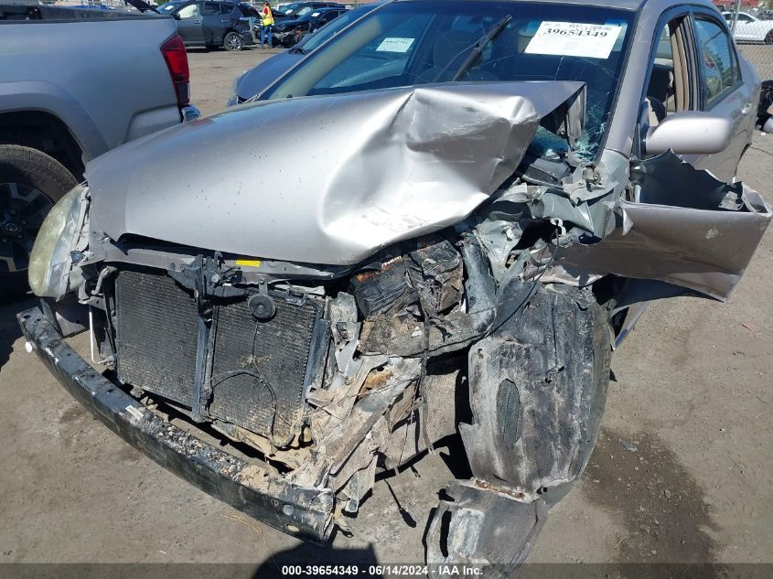 2003 Toyota Corolla Le VIN: 1NXBR32E63Z126946 Lot: 39654349