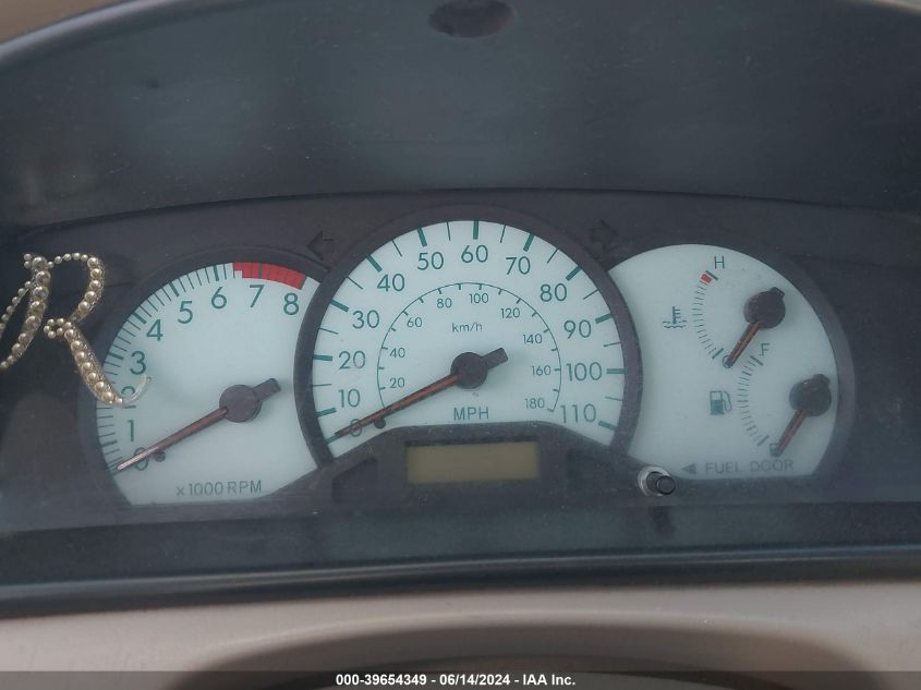 2003 Toyota Corolla Le VIN: 1NXBR32E63Z126946 Lot: 39654349