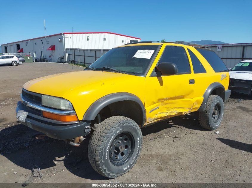 2004 Chevrolet Blazer Ls VIN: 1GNCT18X04K151482 Lot: 39654352