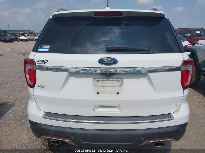 2018 Ford Explorer Xlt VIN: 1FM5K7D84JGA66645 Lot: 39654362