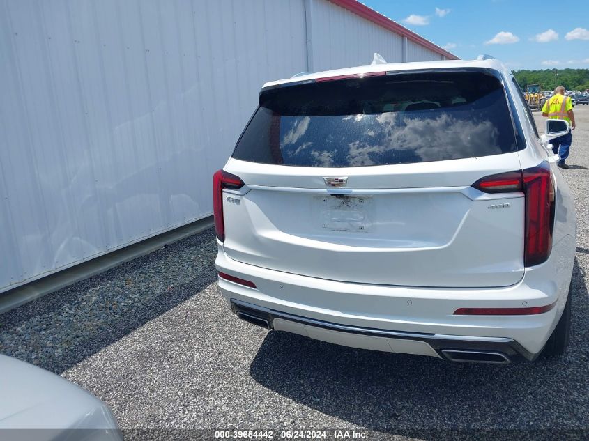 2020 Cadillac Xt6 Fwd Premium Luxury VIN: 1GYKPCRS3LZ186282 Lot: 39654442