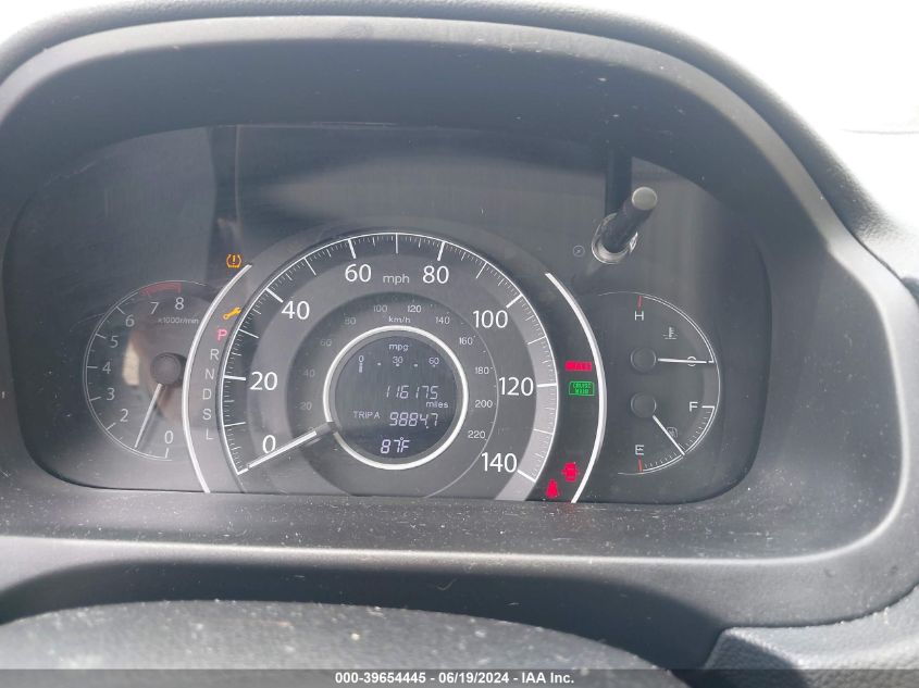 2015 Honda Cr-V Ex-L VIN: 2HKRM3H73FH524060 Lot: 39654445