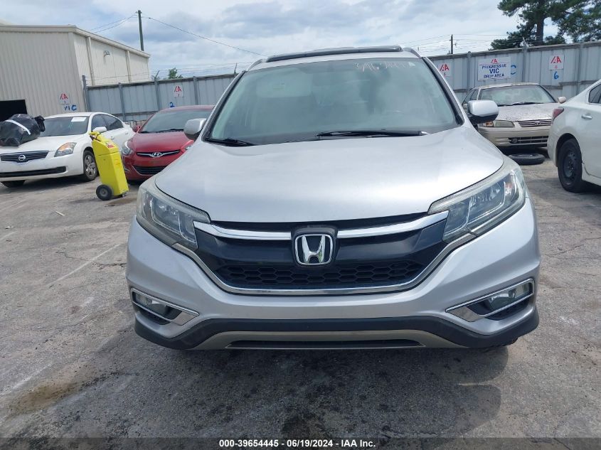 2015 Honda Cr-V Ex-L VIN: 2HKRM3H73FH524060 Lot: 39654445