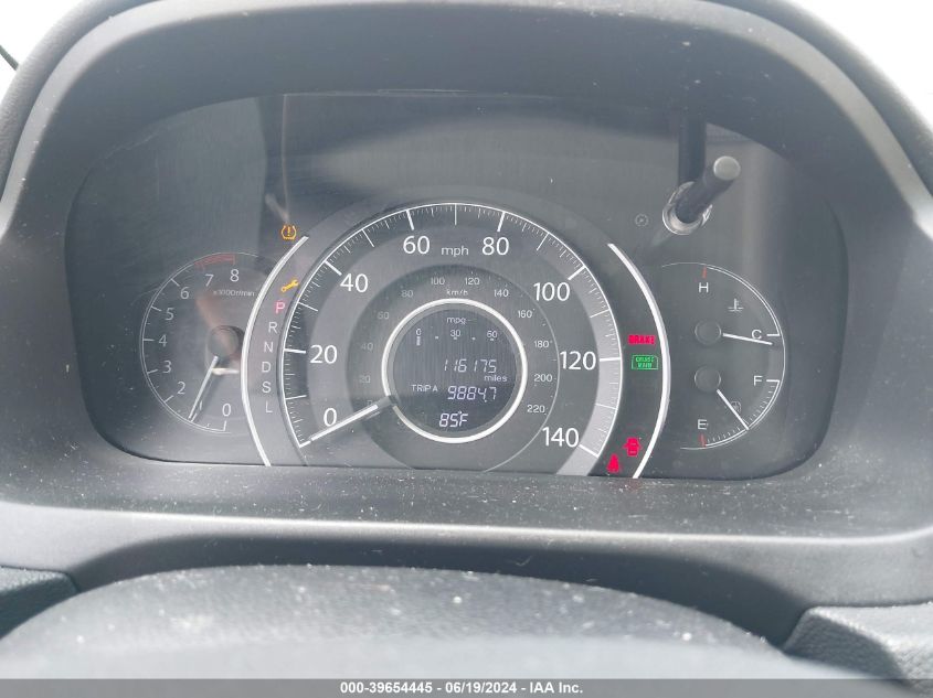 2015 Honda Cr-V Ex-L VIN: 2HKRM3H73FH524060 Lot: 39654445