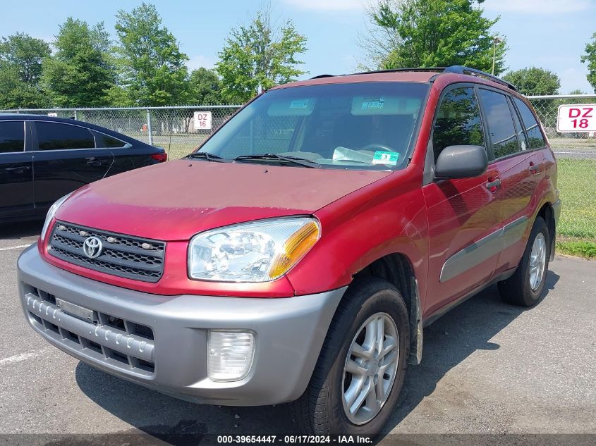 2003 Toyota Rav4 VIN: JTEGH20V330108739 Lot: 39654447