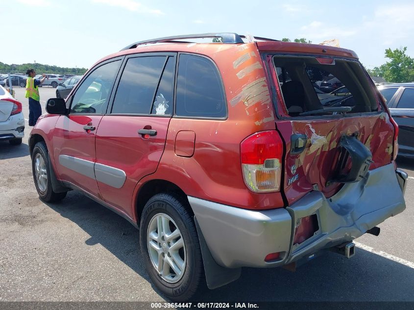 2003 Toyota Rav4 VIN: JTEGH20V330108739 Lot: 39654447