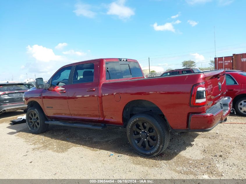 2023 Ram 2500 VIN: 3C6UR5FLXPG616775 Lot: 39654454