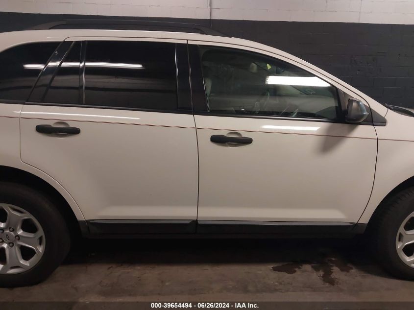 2013 Ford Edge Se VIN: 2FMDK4GC3DBB62756 Lot: 39654494