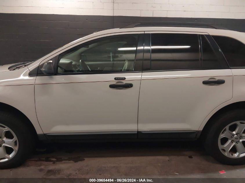 2013 Ford Edge Se VIN: 2FMDK4GC3DBB62756 Lot: 39654494