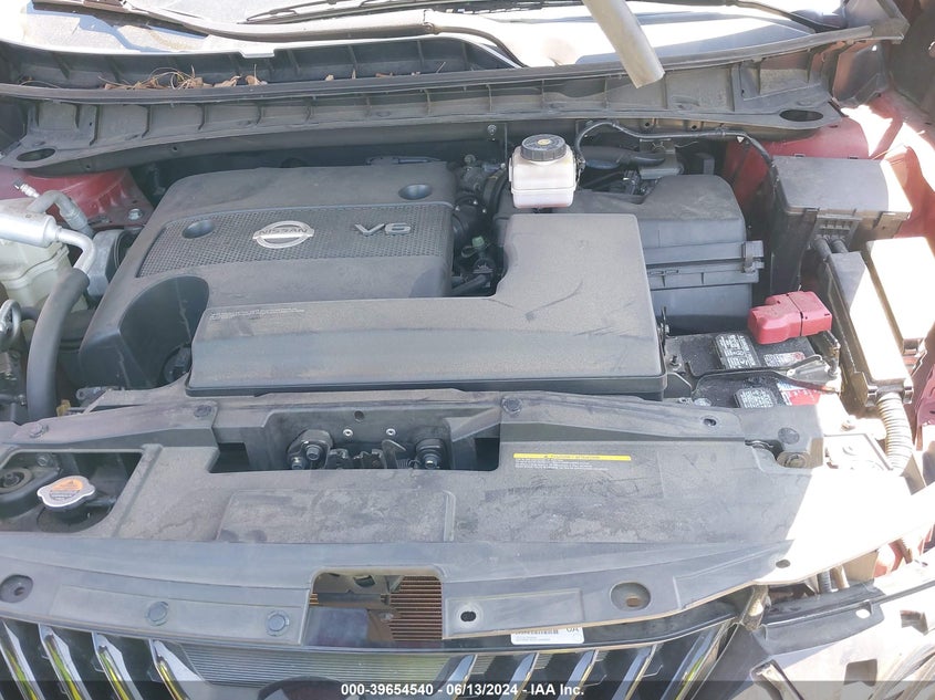 2016 Nissan Murano Sv VIN: 5N1AZ2MG4GN110023 Lot: 39654540