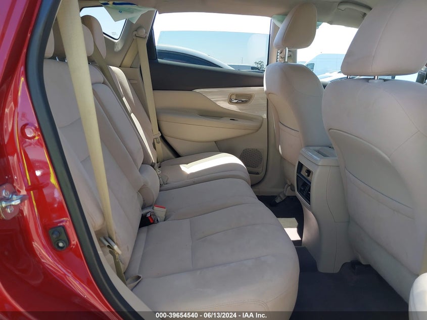 2016 Nissan Murano Sv VIN: 5N1AZ2MG4GN110023 Lot: 39654540