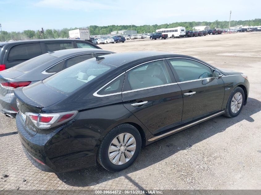 2016 Hyundai Sonata Hybrid Se VIN: KMHE24L11GA035352 Lot: 39654572