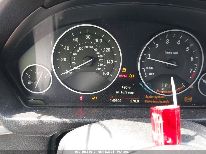 2015 BMW 328I xDrive VIN: WBA3B3C52FJ983523 Lot: 39654610