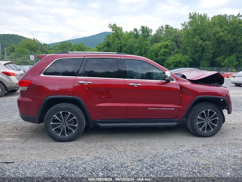 2015 Jeep Grand Cherokee Limited VIN: 1C4RJFBG9FC922159 Lot: 39654626